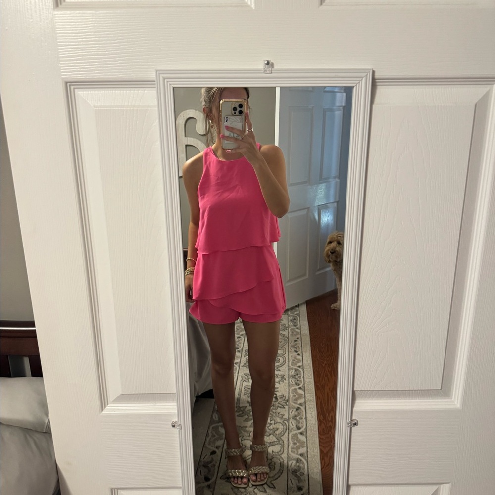 DO+BE Pink Layered Dress